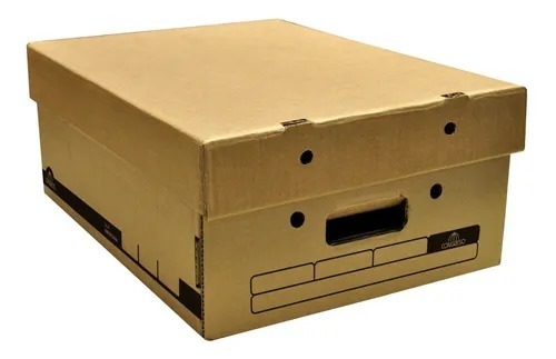 CAJA  REFORZ.MARRON 42x32.5x17cm.